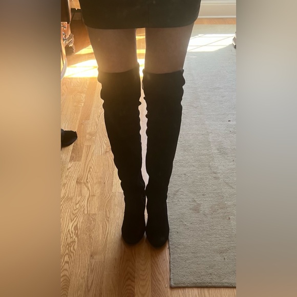 Over-the-knee heeled boots - size 9 - Picture 10 of 10